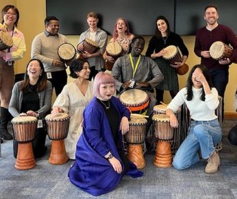 African drumming team building