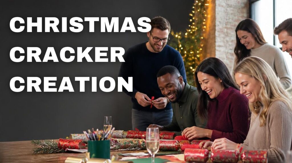 create christmas jumpers, christmas team event, christmas team building