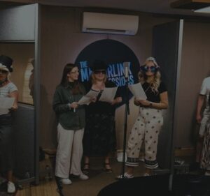 Recording studio team building overlay 1 | Rock & Roll Experience | Music Team Building