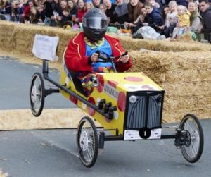 Soap box derby team build | Rock & Roll Experience | Music Team Building