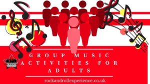 group music activities for adults, team building, corporate music