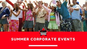 Corporate Summer Events, work summer party