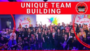 unique team building UK, Music Team Building Ideas
